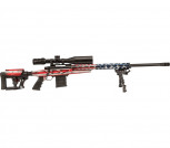 Howa 1500 America flag chassis rifle .308