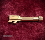 Glock 43 Gold Titanium Agency Premier Match 