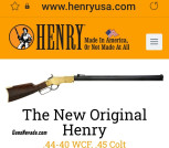 Henry 45 LColt  Buffalo Gun