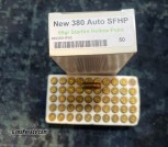 Winchester 380 Auto 95gr Starfire Hollow Point (SFHP) – 50 rounds in original box.