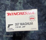 inchester Q4204 .357 Magnum 110gr JHP