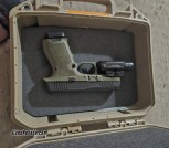Single handgun case lockable 