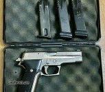 SIG SAUER P226 NICKEL 9mm (WEST GERMANY) $1500