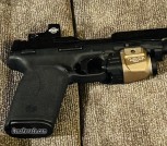 Smith and wesson 5.7 red dot and flashlight 